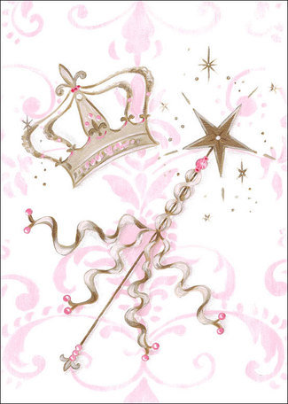 Harriet Bee Eberhart Tiara And Wand Canvas Art Wayfair