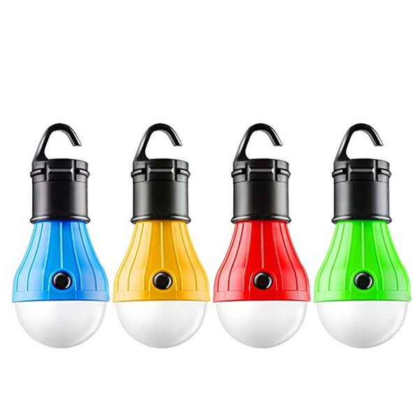 5PCS LED Camping Tent Light Bulb Outdoor Portable Hanging Fishing Lantern Lamps