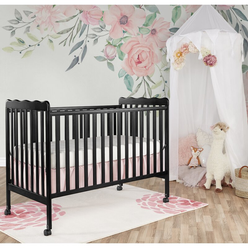 wayfair black crib