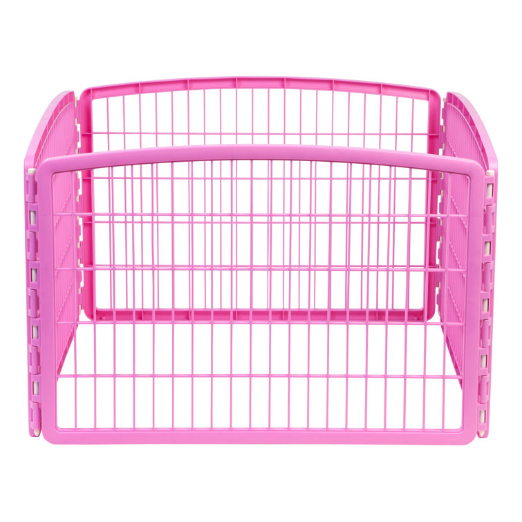 pink dog pen