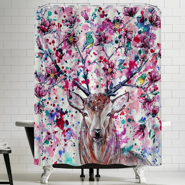 Magnolia Shower Curtain Wayfair