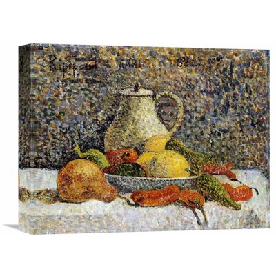 'Still Life' by Paul Gauguin Painting Print on Wrapped Canvas Global Gallery Size: 28.19