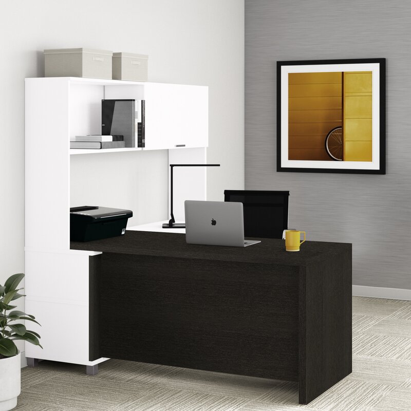 Upper Square Desandre 3 Piece Executive Desk Office Set Reviews Wayfair