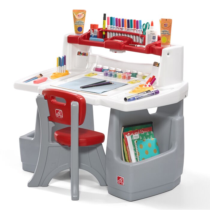 step2 toddler art master desk and stool
