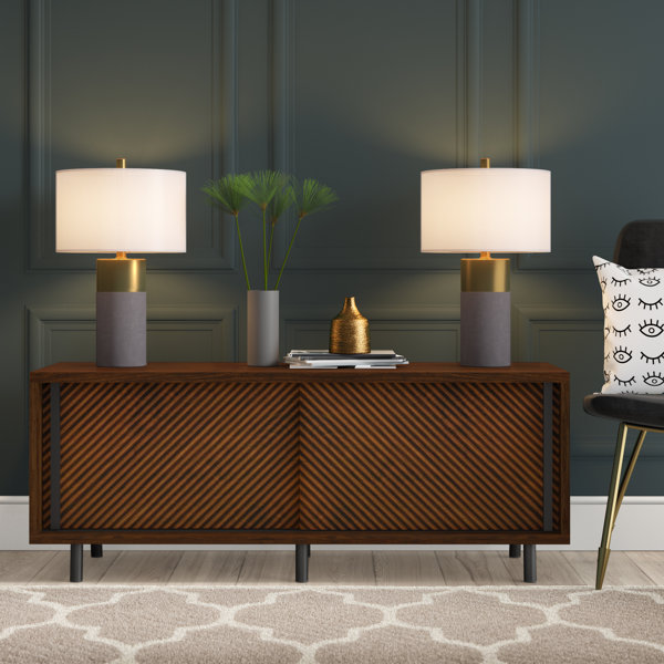 gold lamp set