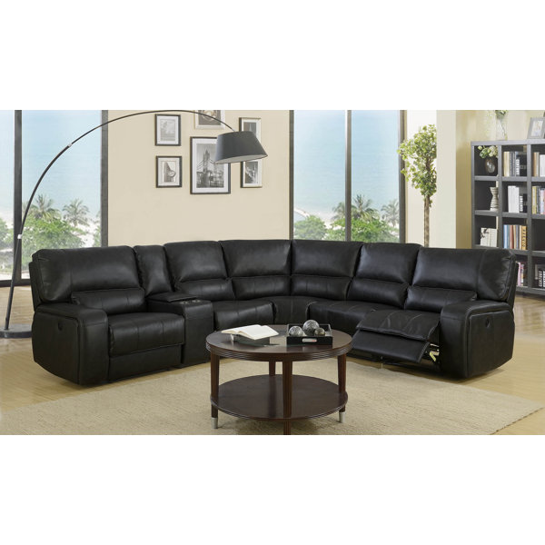 Reclining Upholstered Sectional Wayfair