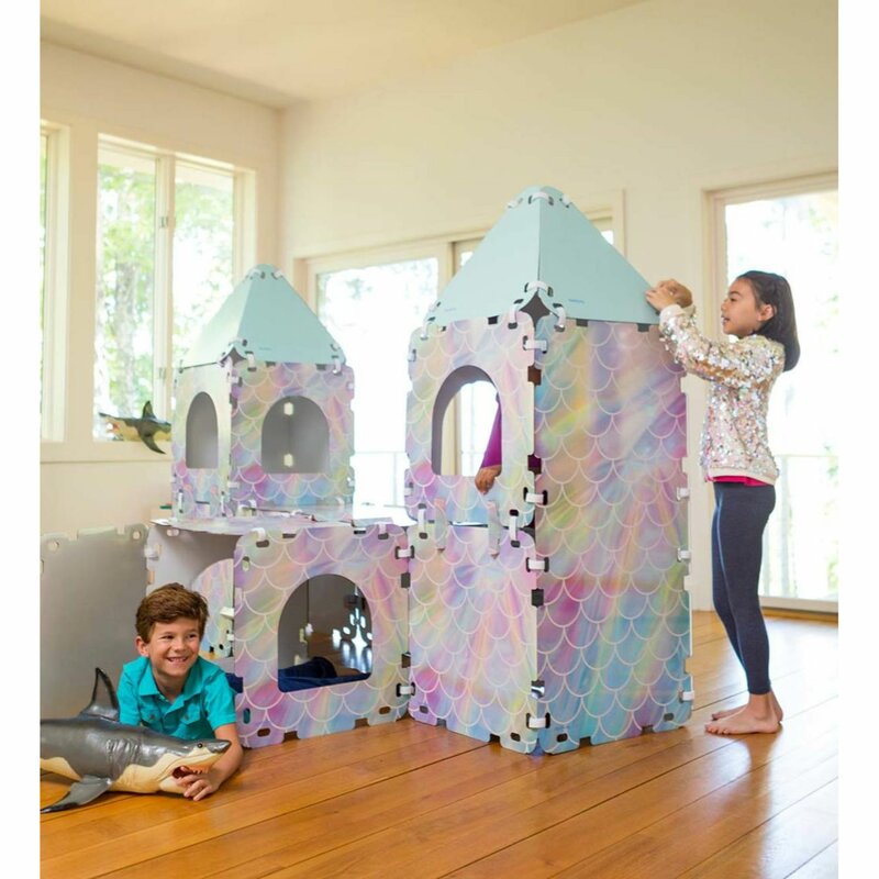 castle cardboard playhouse