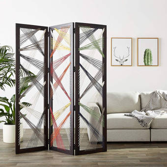Phillips Collection Bicycle Wheel Screen Edging 3 Panel 6ft Room Divider Wayfair