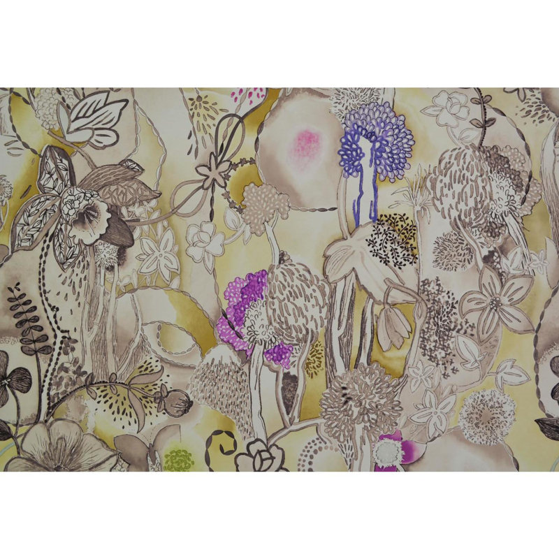 York Wallcoverings Missoni 39 4 L X 10 8 W Scenic Wallpaper Roll
