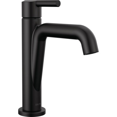 nicoli single hole bathroom faucet with drain assembly, single handle bathroom sink faucet