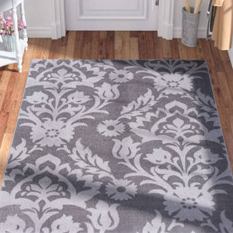 Trent Austin Design Celine Power Loom Taupe Gray Blue Rug Reviews Wayfair
