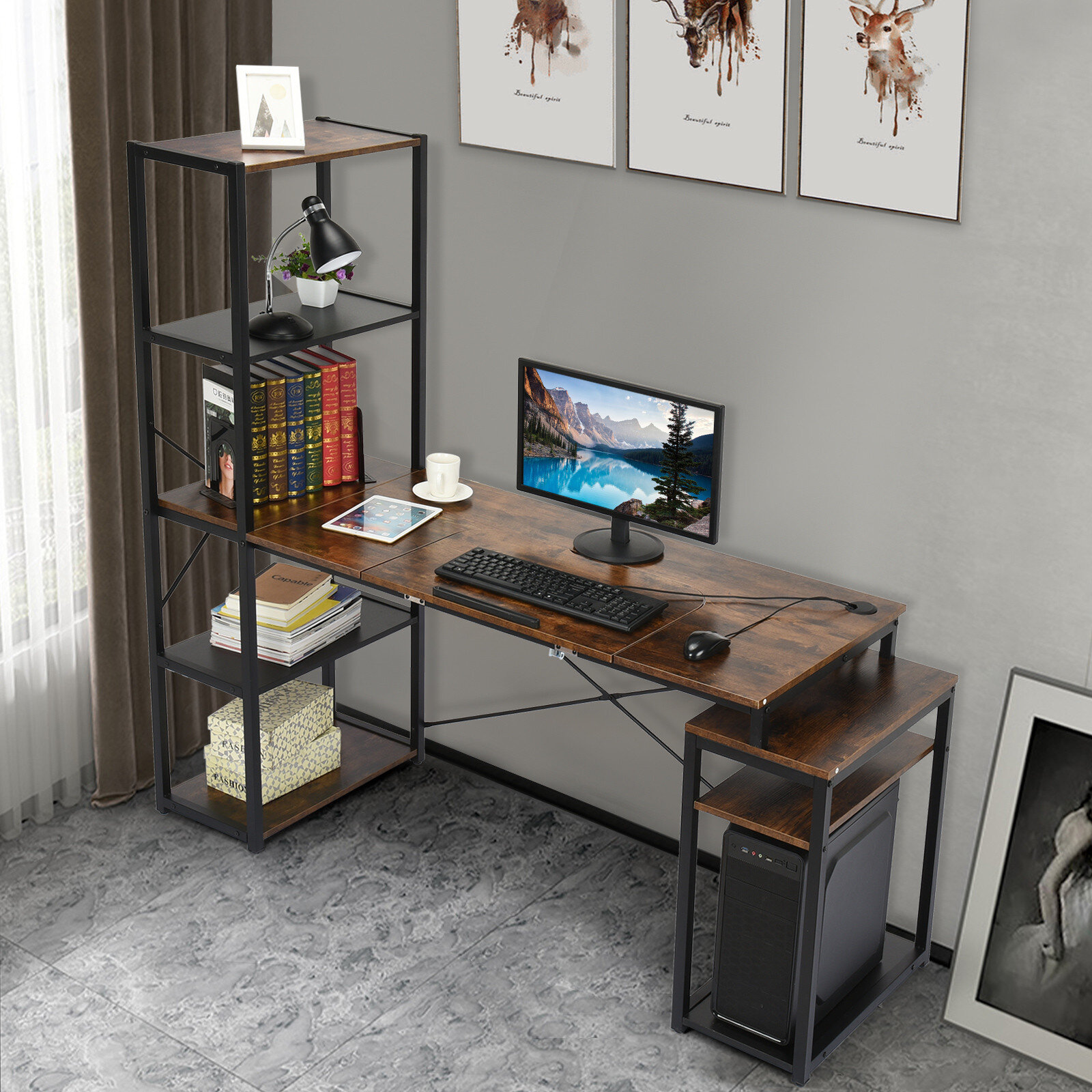 wayfair axess computer desk