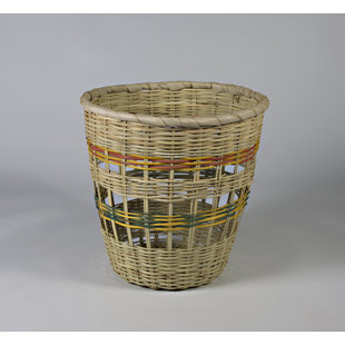 wicker basket bin