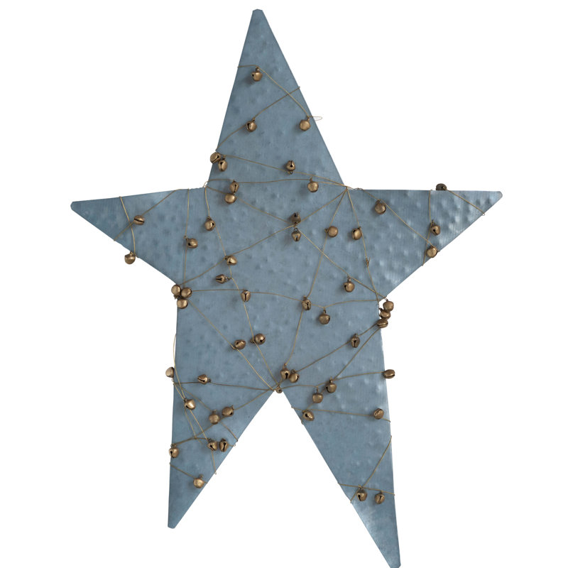 Metal Star Tree Topper Hanging Figurine Ornament Birch Lane