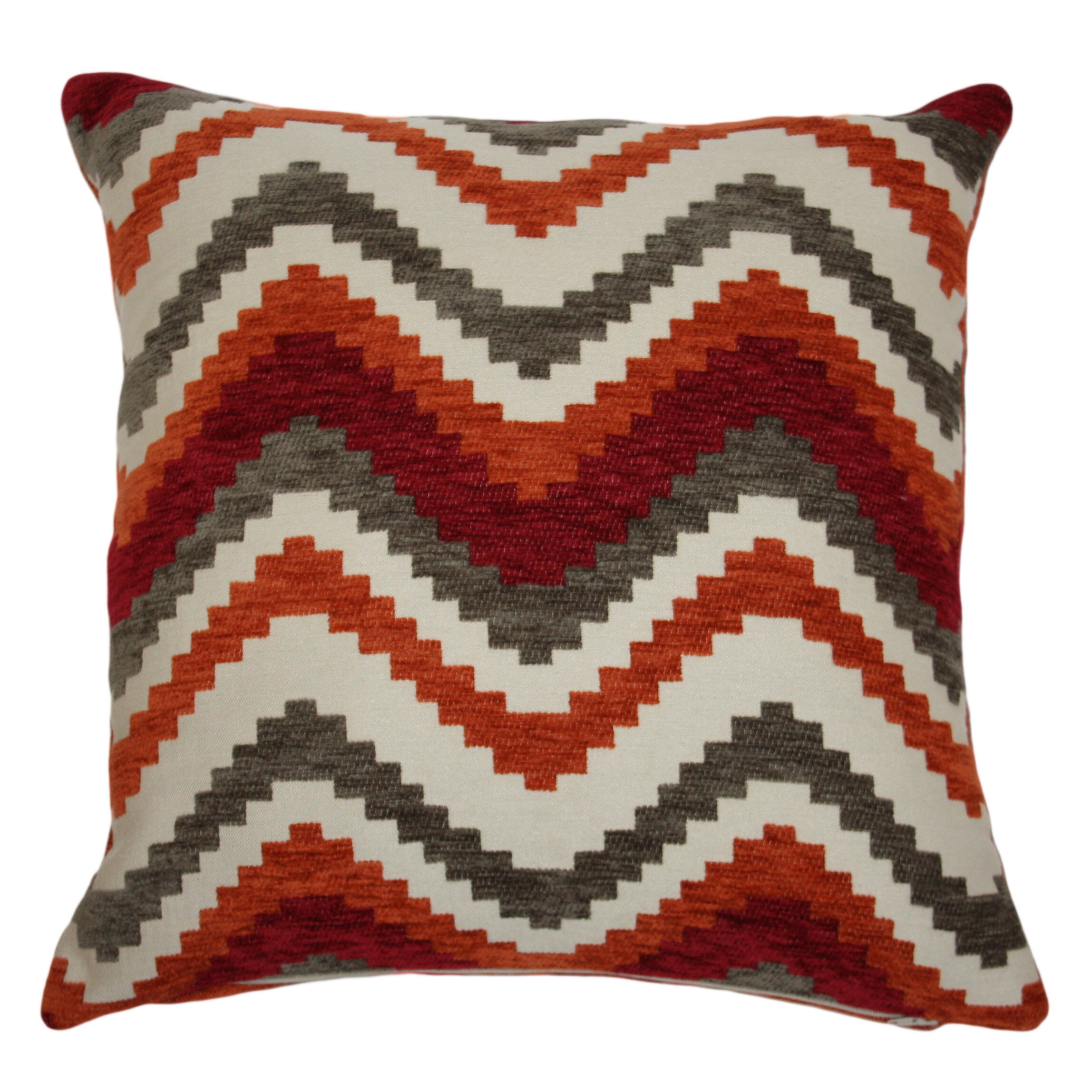Chenille cushion covers 18" by 18" soft heavyweight quality fabric modern design 