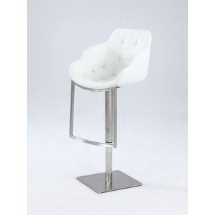 Go to store & view more images Nazia Adjustable Height Bar Stool by Orren Ellis