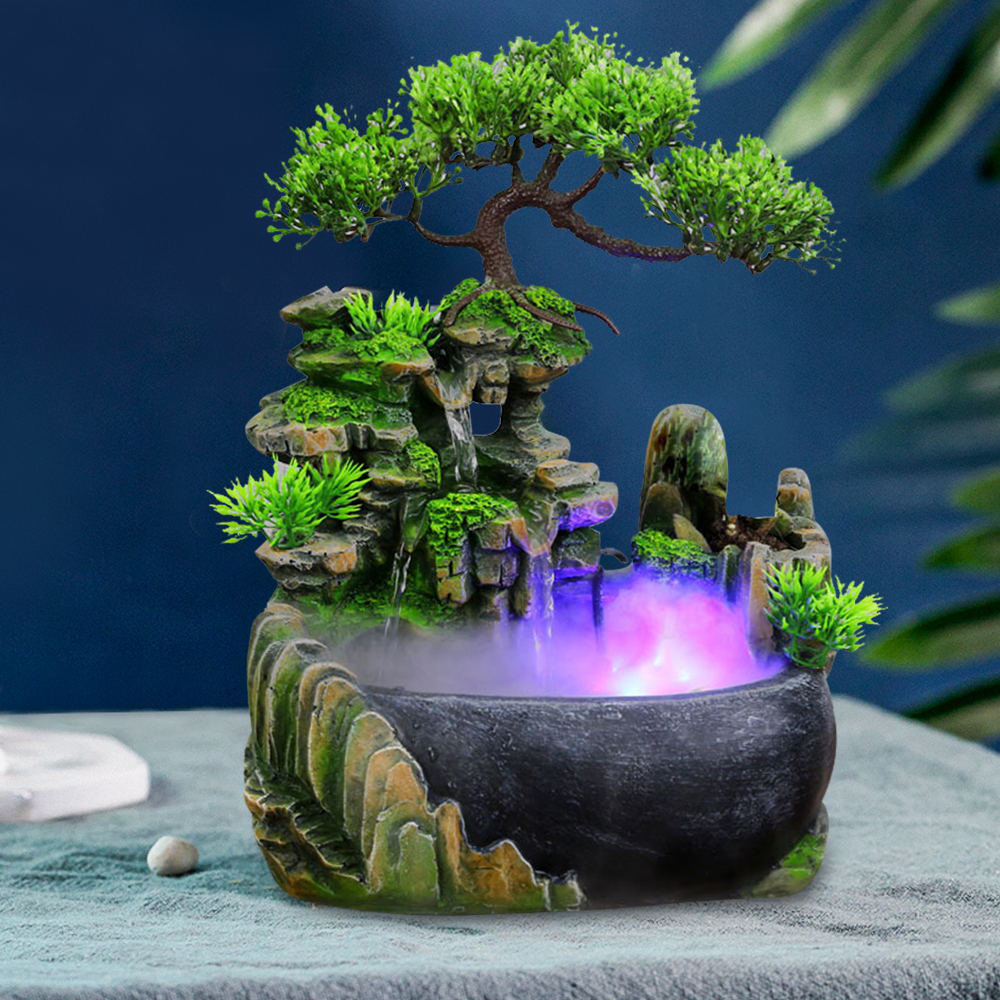 Millwood Pines Kitson Resin Fountain with Light & Reviews | Wayfair