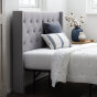 Mistana™ Clairlea Upholstered Panel Headboard & Reviews | Wayfair