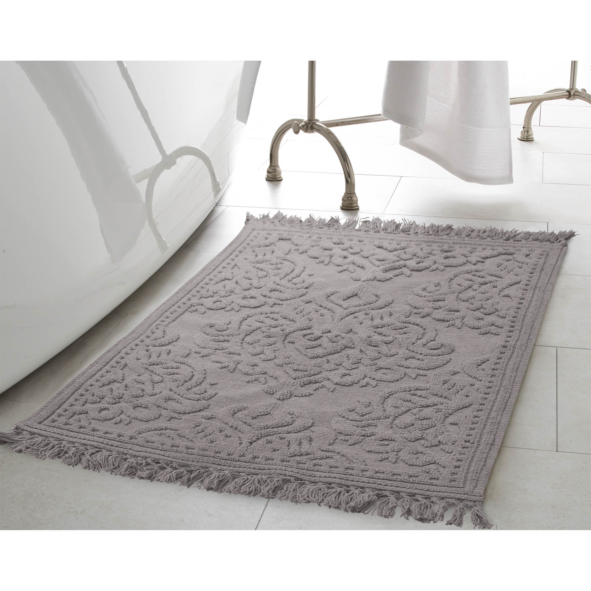 Thomaston Cotton Fringe Bath Rug Reviews Joss Main Thomaston Cotton Fringe Bath Rug
