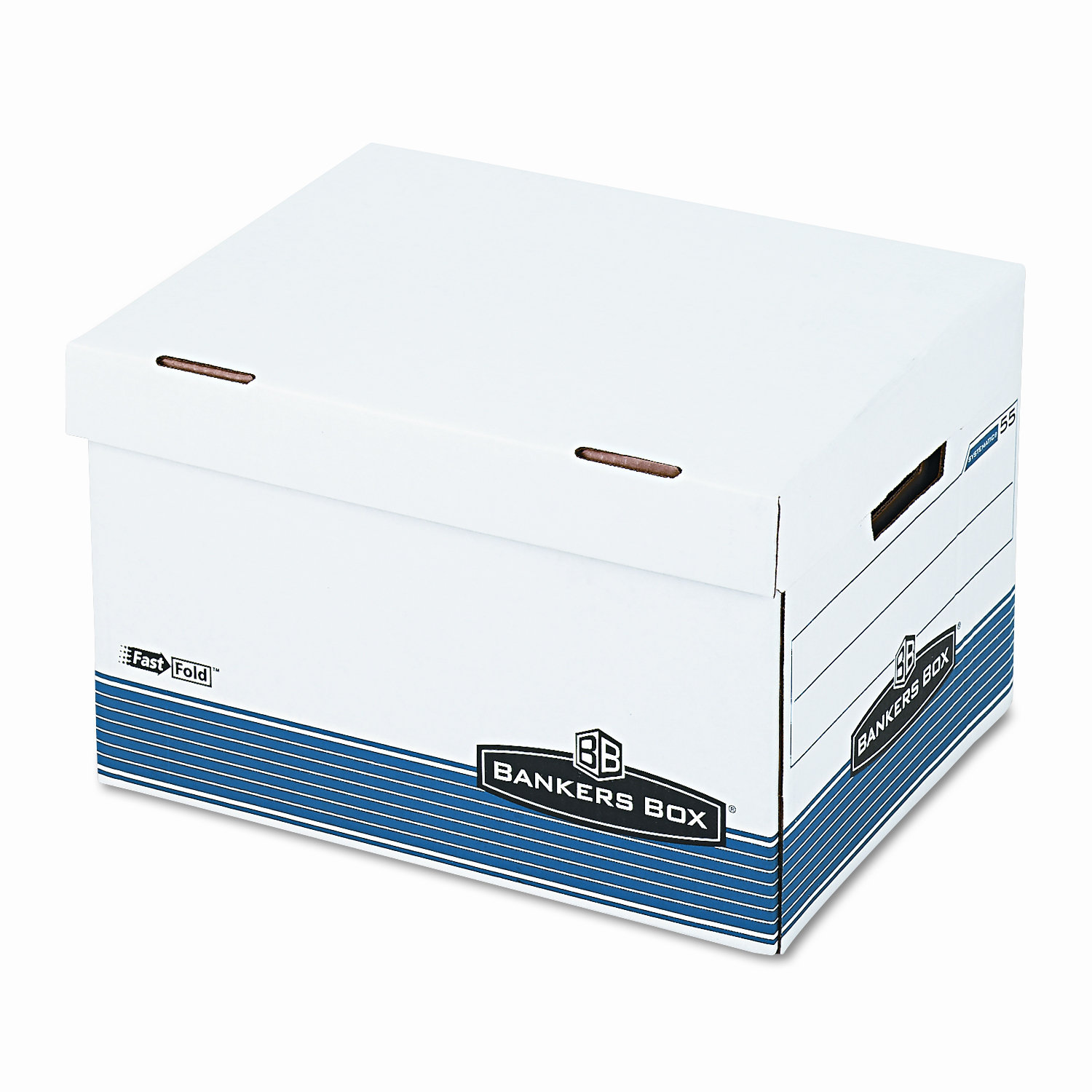 BANKERS BOX FastFold Flip Top File Box, Letter/Legal, 121/8 x 15 x 10