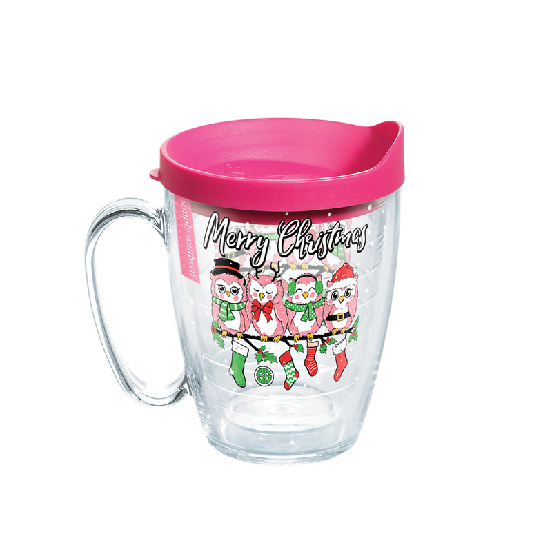 Simply Southern Owl Christmas Acrylic Coffee Mug
