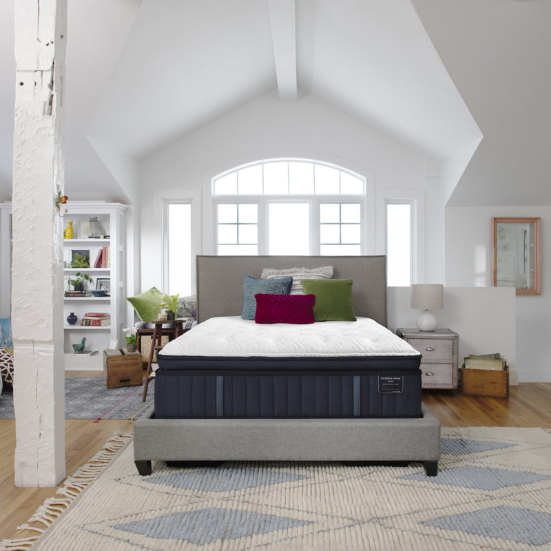 Stearns Foster Estate 14 5 Plush Euro Pillowtop Mattress