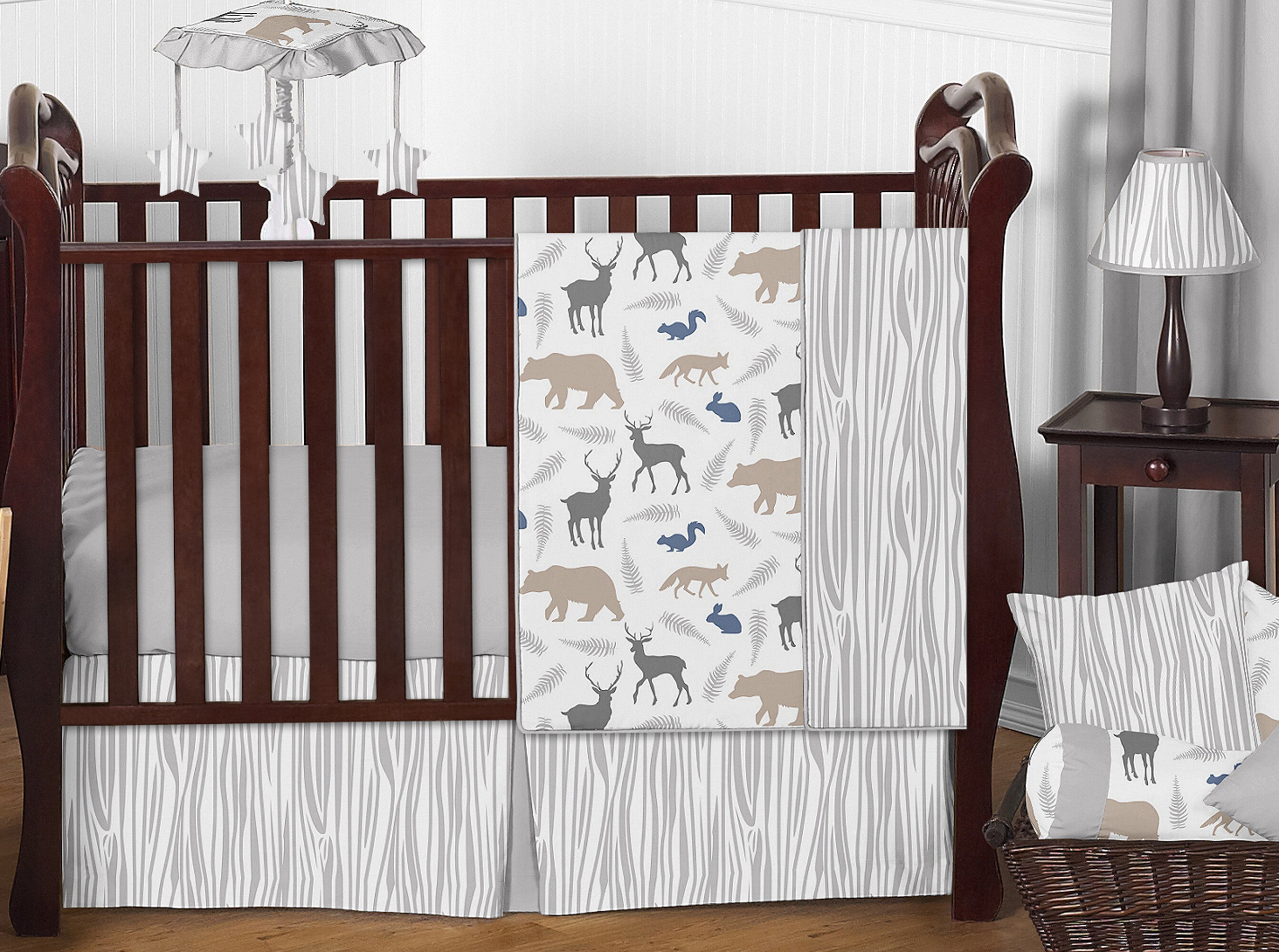 woodland nursery bedding set