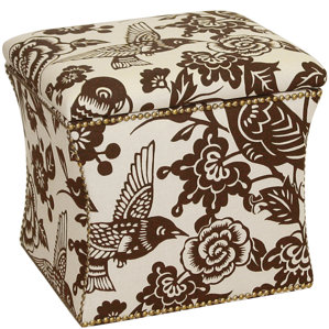 Greenville Nail Button Storage Ottoman..
