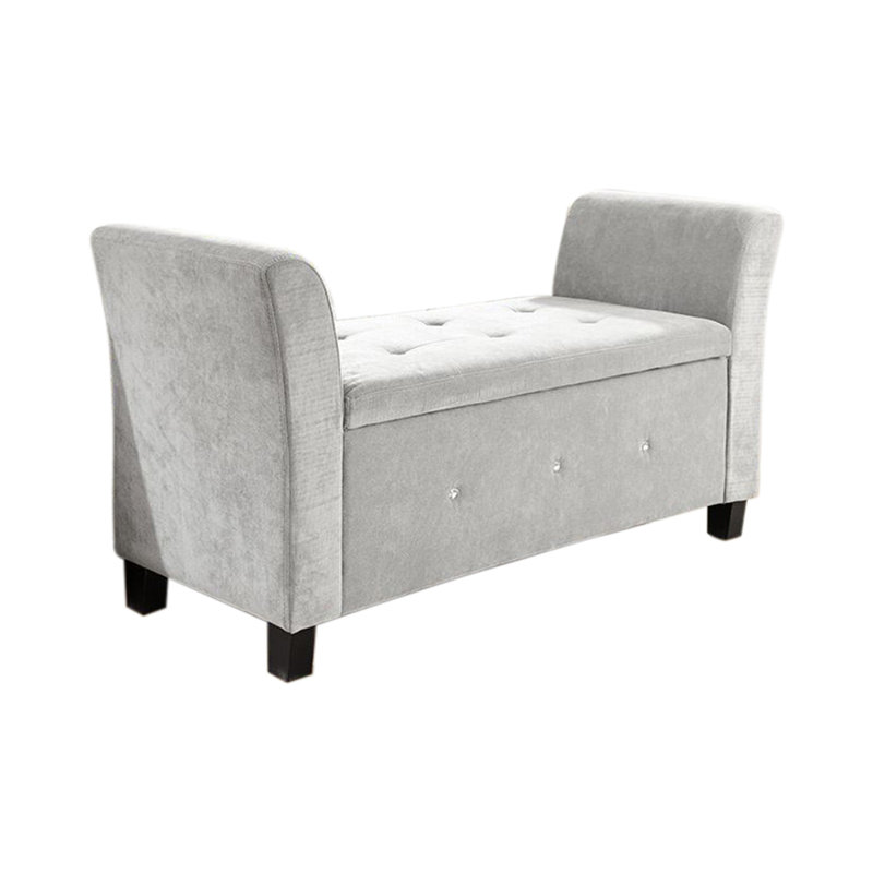 Andover Mills Clarissa Upholstered Storage Bedroom Bench Reviews Clarissa Upholstered Storage Bedroom Bench