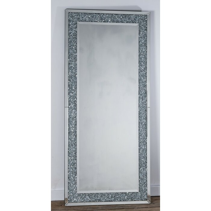 Claude Crushed Diamond Full Length Mirror