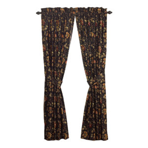 Felicite Rod Pocket Window Single Curtain Panel
