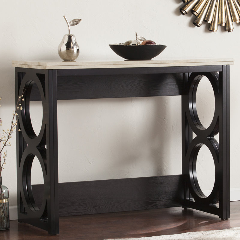Console Dining Table latitude run maura counter height console/ dining table in faux Console Dining Table latitude run maura counter height console/ dining table in faux