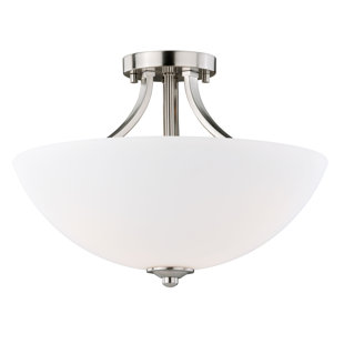 Best Orion Traditional 3-Light Semi Flush Mount By Three Posts Ceiling Lights Orion Traditional 3-Light Semi Flush Mount By Three Posts Ceiling Lights