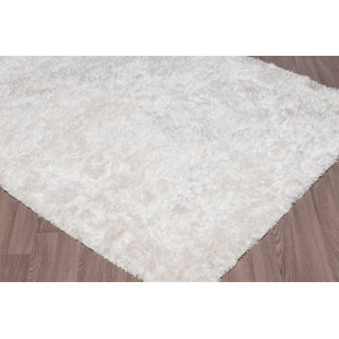 Super Soft Plush Area Rug Wayfair Emerie Super Soft Plush Hand Woven White Area Rug