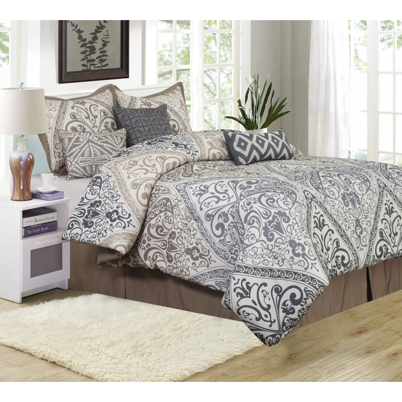 Nanshing America Inc Farren 7 Piece Comforter Set Reviews Wayfair