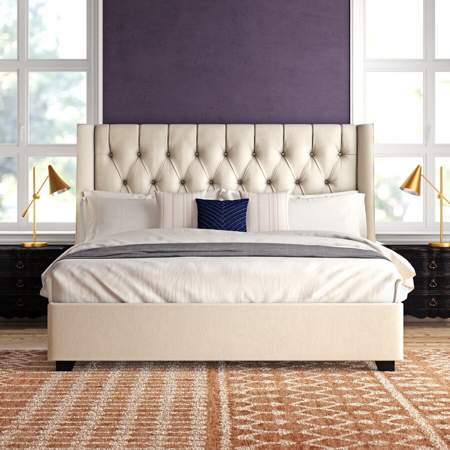 Larchmont Upholstered Storage Platform Bed