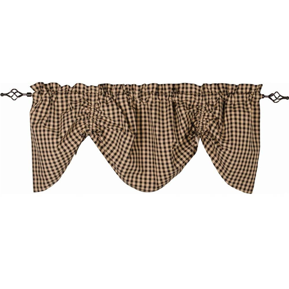 August Grove Heritage House Gathered 72 Window Valance Wayfair