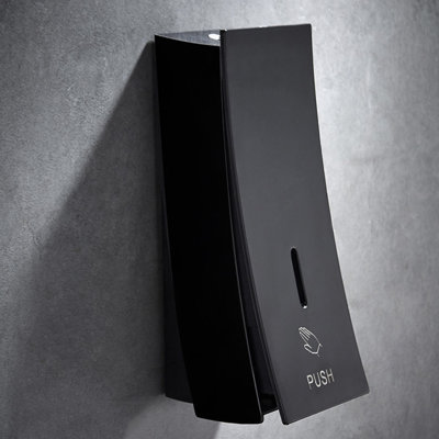 Wall Mounted Black Pressing Soap Dispenser