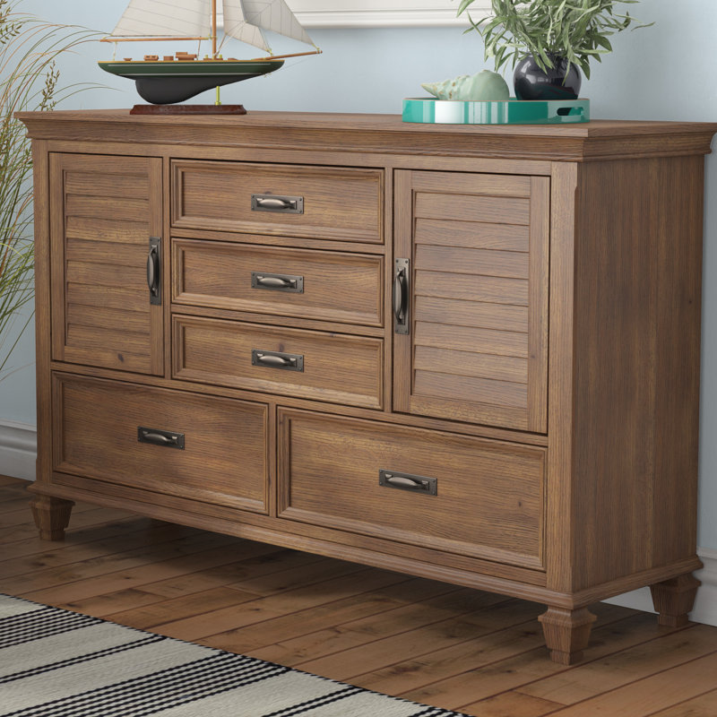 Beachcrest Home Dorrington 5 Drawer Dresser Wayfair