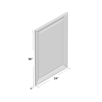 (corner damaged)Epifanio Modern & Contemporary Beveled Accent Mirror