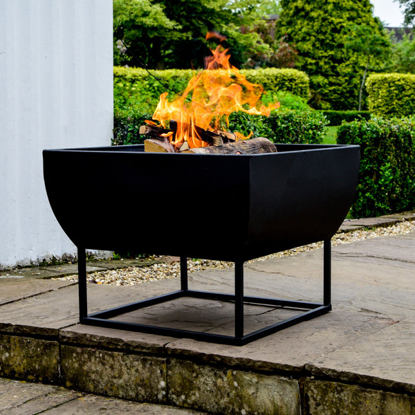 Freeport Park Feuerschale Breana aus Gusseisen & Bewertungen | Wayfair.de