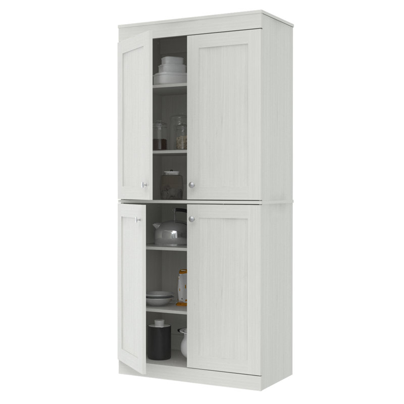 Alcott Hill Hythe Buffet 4 Door Tall 71 Kitchen Pantry Reviews