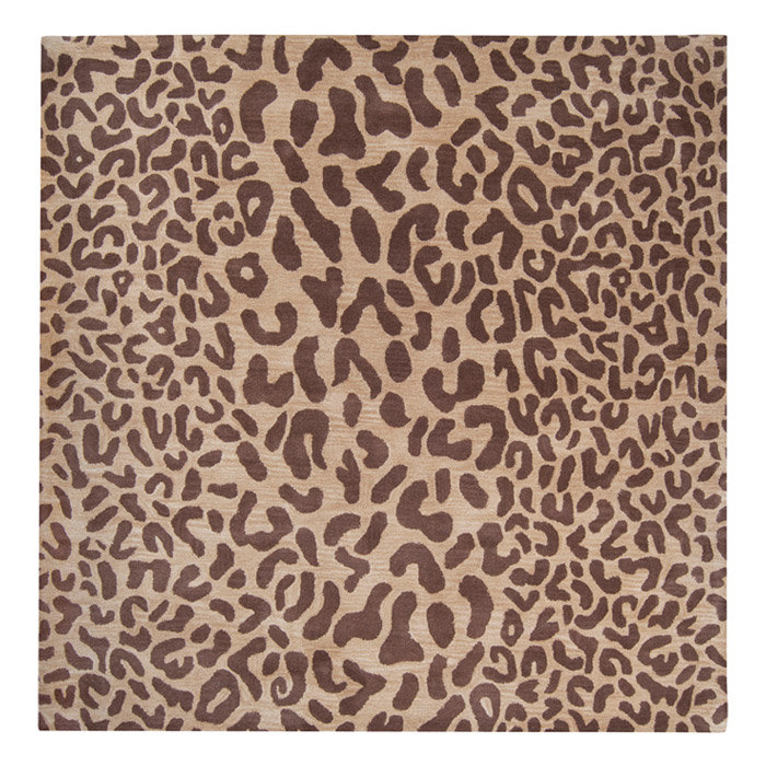 Wade Logan Macias Animal Print Handmade Flatweave Wool Tan Area Rug Reviews Wayfair