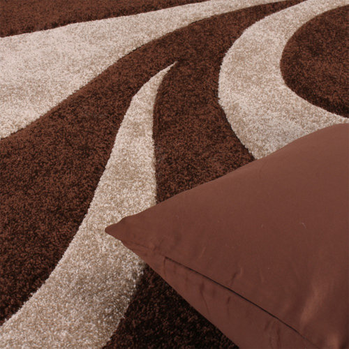 Kassandra Brown/Beige Rug Zipcode Design Rug size: Runner 80 x 300cm