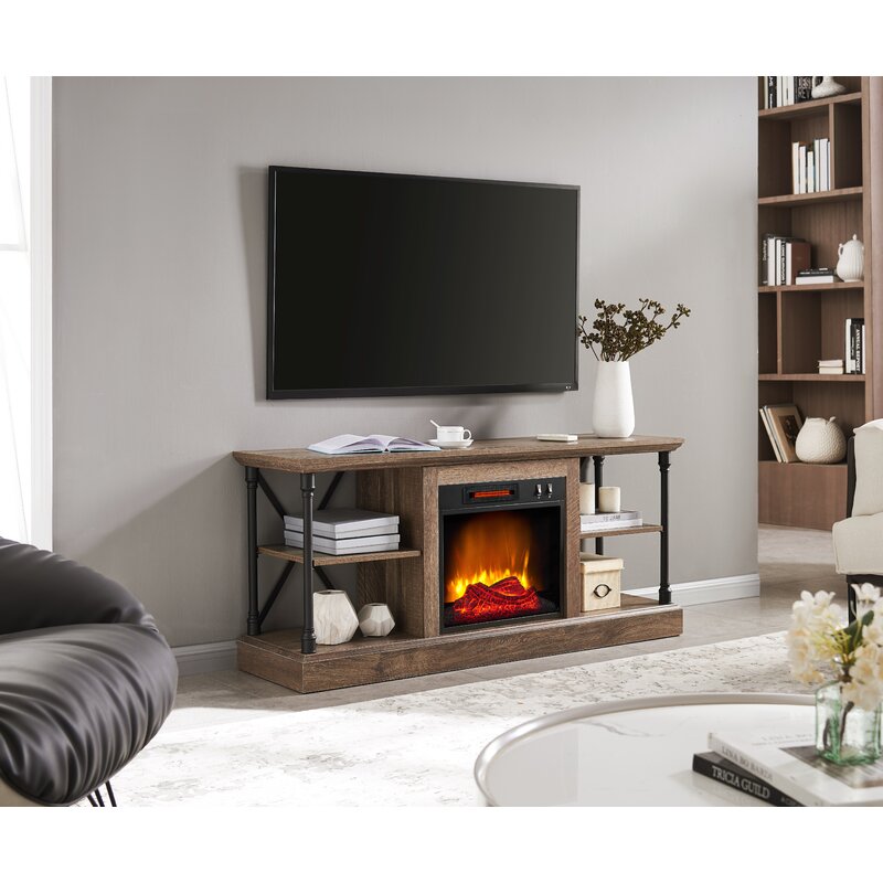 Gracie Oaks Zayyan TV Stand for TVs up to 65" with ...