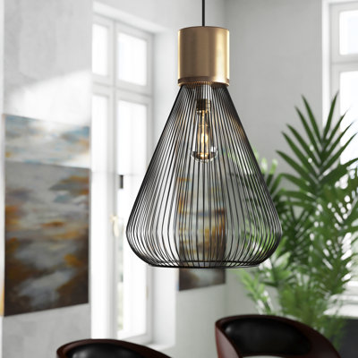 Tookes 1 - Light Single Geometric Pendant