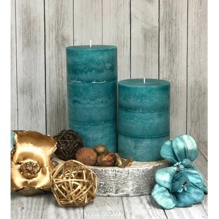 turquoise candles