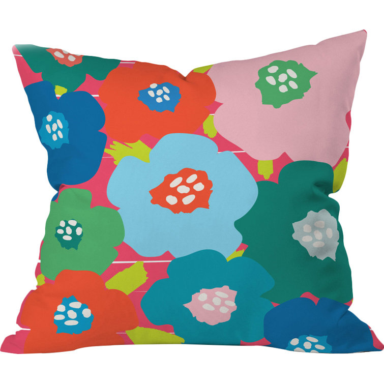 big flower pillow