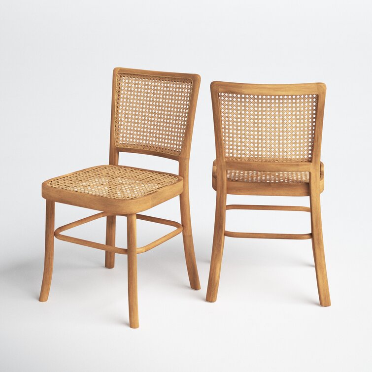 alana solid wood side chair