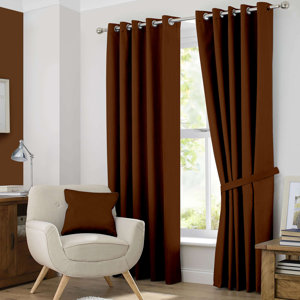 Douglas Solid Blackout Curtain Panels (Set of 2)
